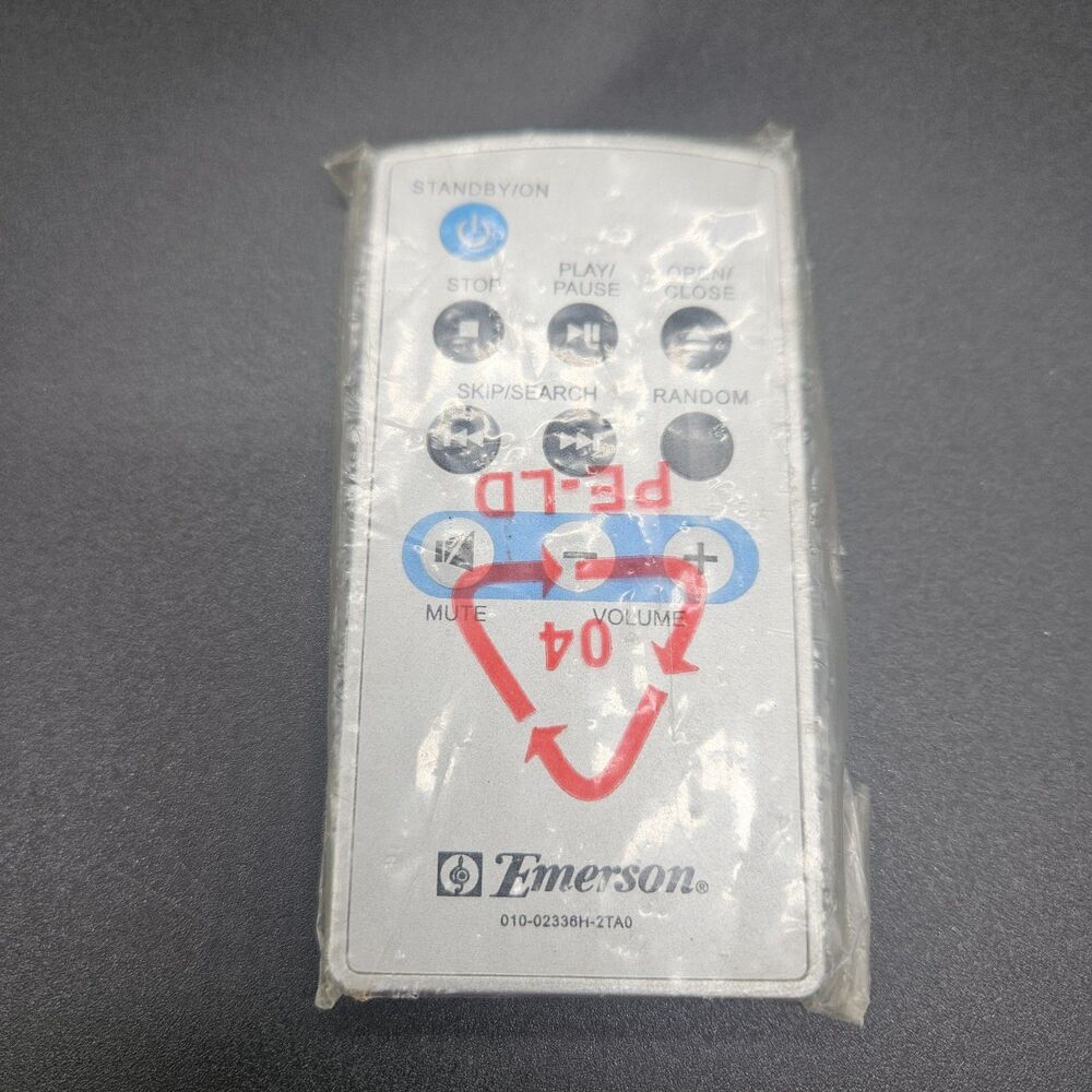 Emerson 010-02336H-2TA0 Remote Control Replacement Brand New